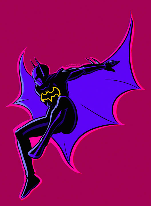 Batgirl Doodle
