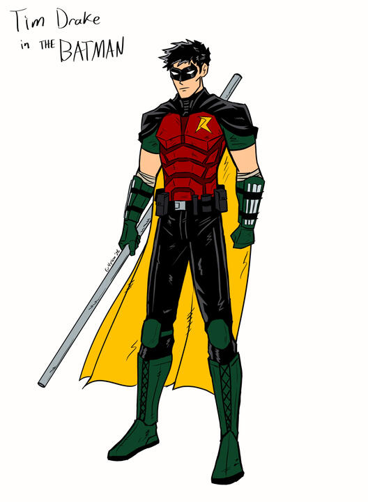 Robin in The Batman concept