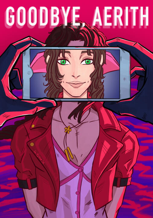 Goodbye, Aerith (Homage to Goodbye, Eri by Tatsuki Fujimoto)