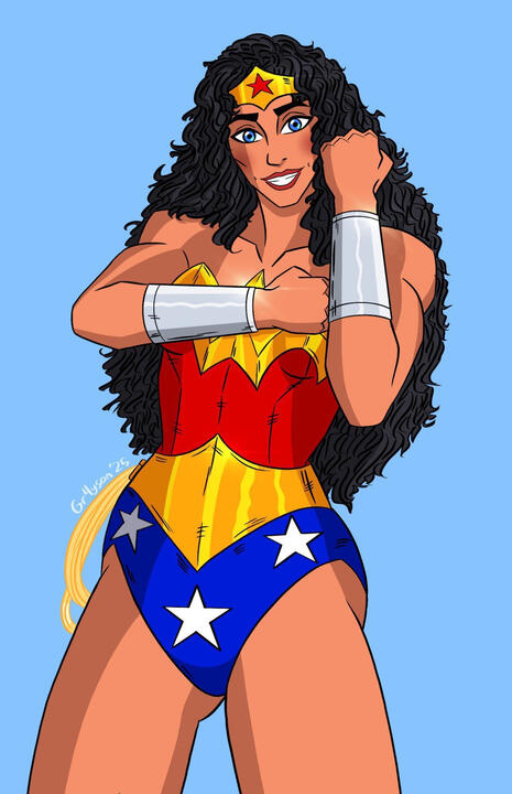 Wonder Woman Doodle