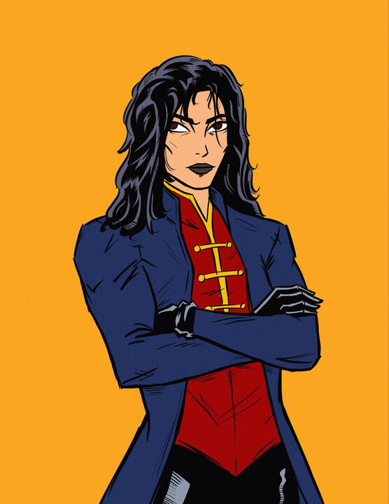 Lady Shiva Sketch